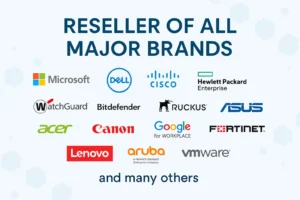 Authorized IT reseller of all major technology brands