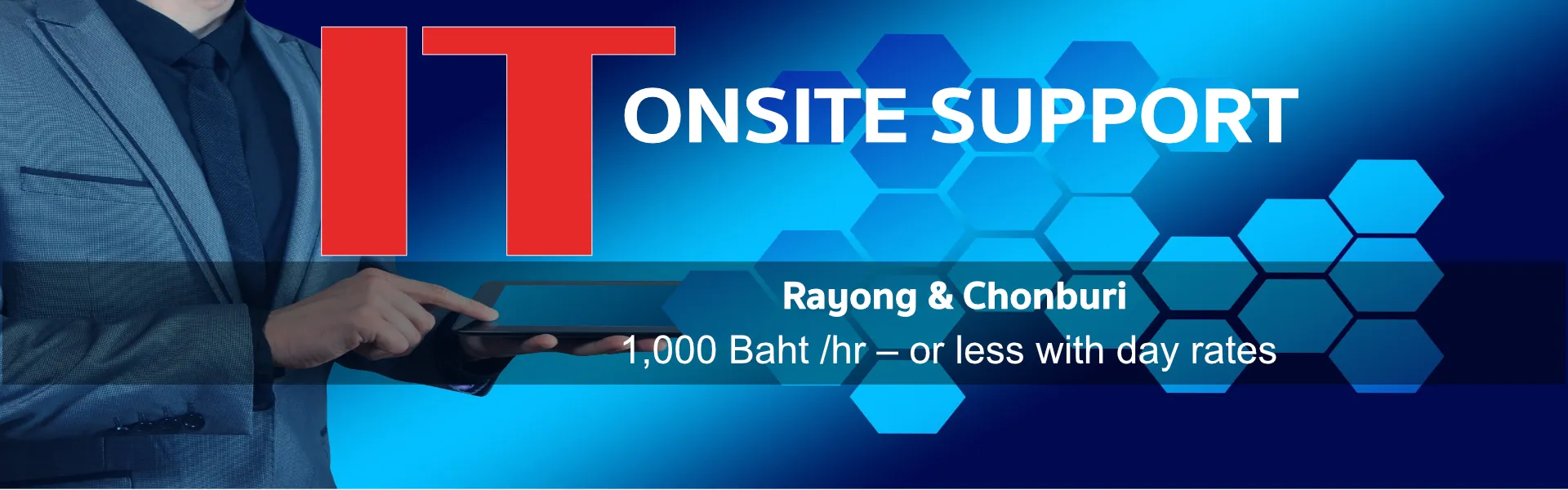 Providing onsite IT support for business in Thailand with 24x7 availability