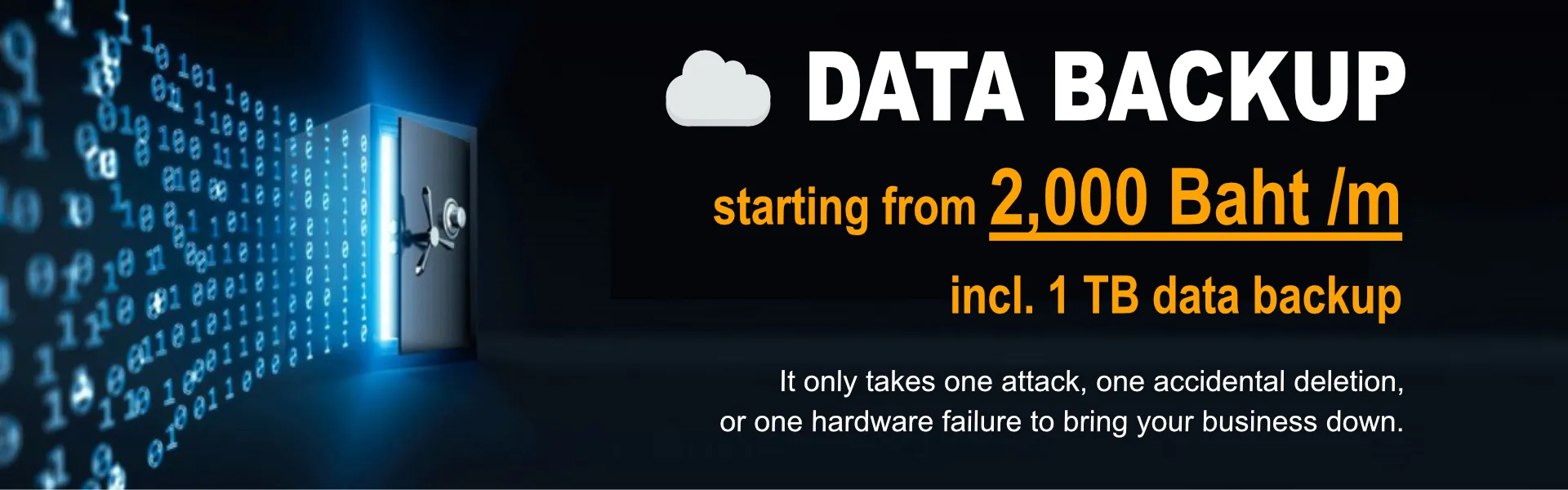 Managed backup services with secure data protection and professional monitoring
